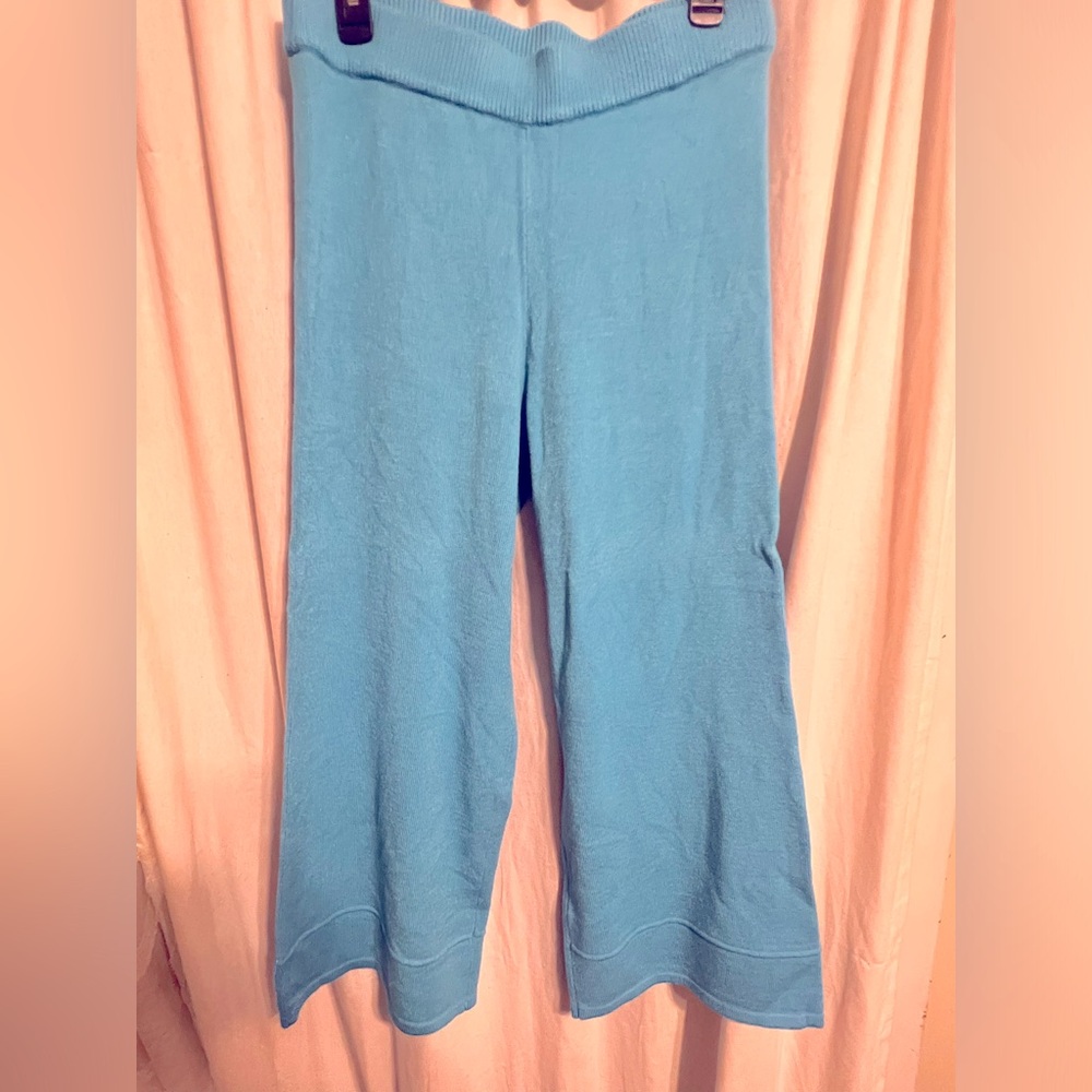 The drop wide leg crop pants